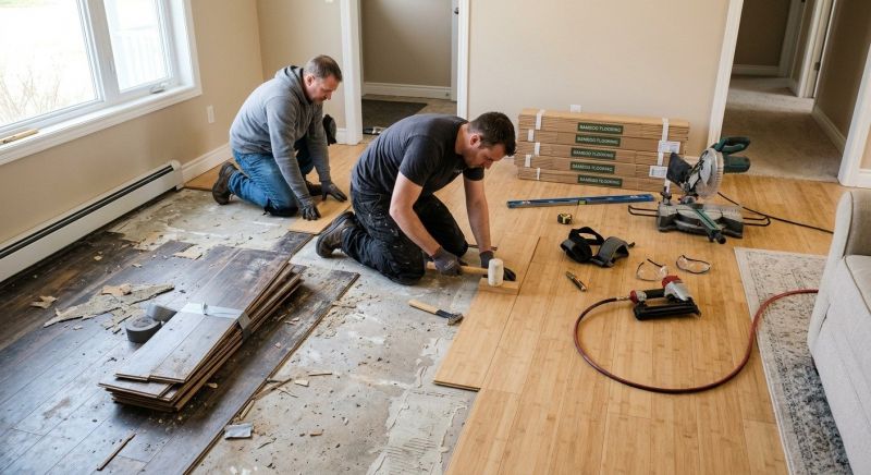 Bamboo Flooring Installation in Wooster, OH