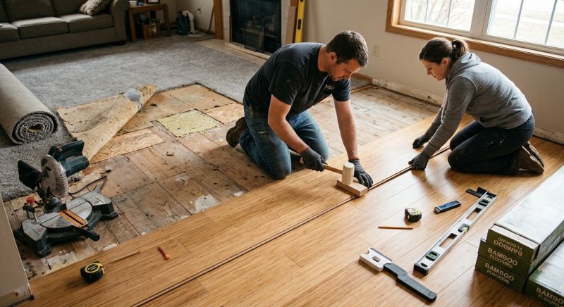 Bamboo Flooring Installation in Wooster, OH