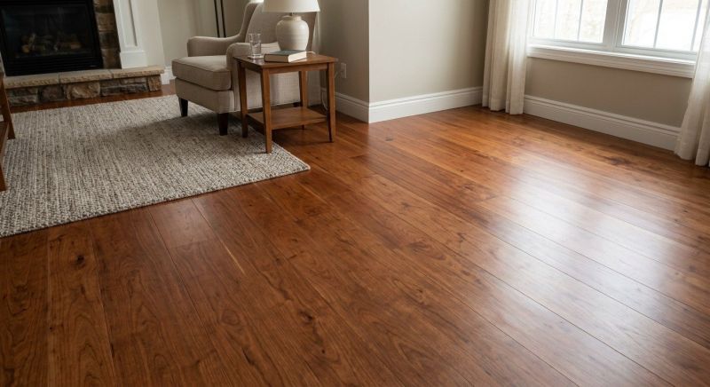 Cherry Floor Installation in Barberton, OH