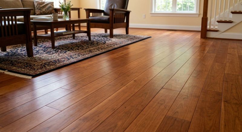 Cherry Floor Installation in Wooster, OH