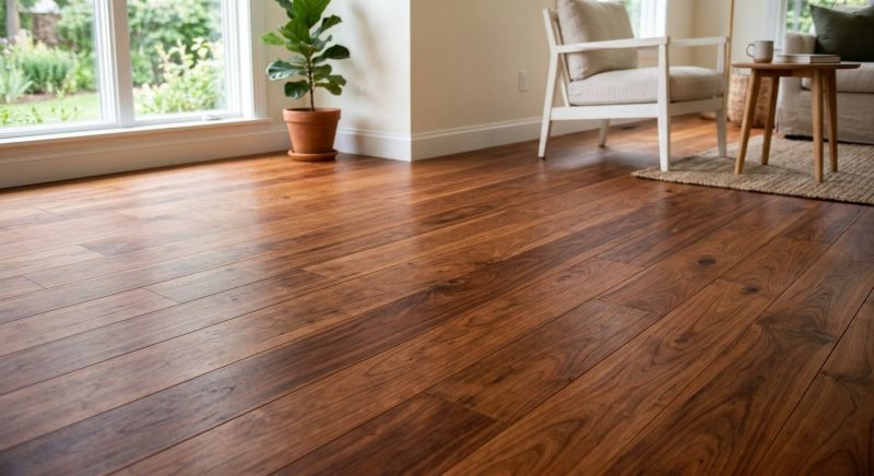 Cherry Floor Installation in Millersburg, OH