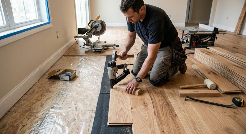 Hardwood Floor Installation in Wayne County, OH