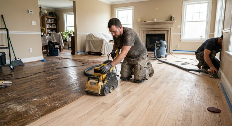Hardwood Floor Renovation in Wooster, OH