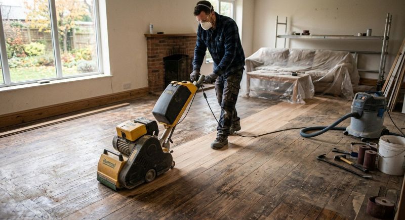 Hardwood Floor Renovation in Wooster, OH