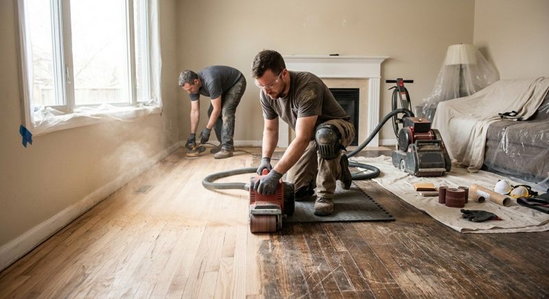 Hardwood Floor Renovation in Wooster, OH