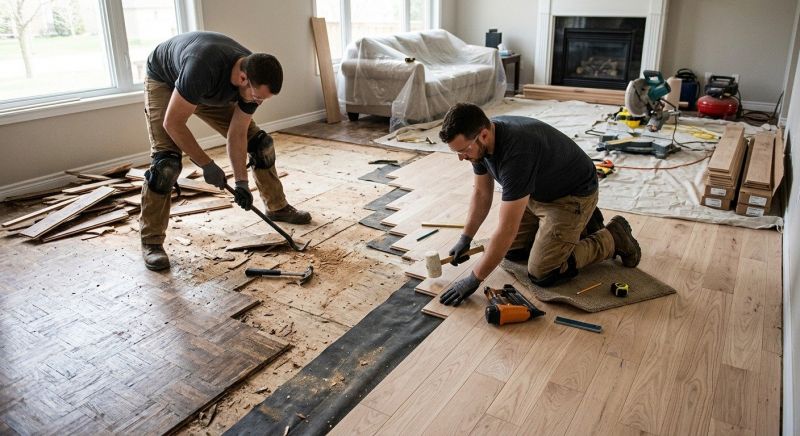 Hardwood Replacement in Ashland, OH