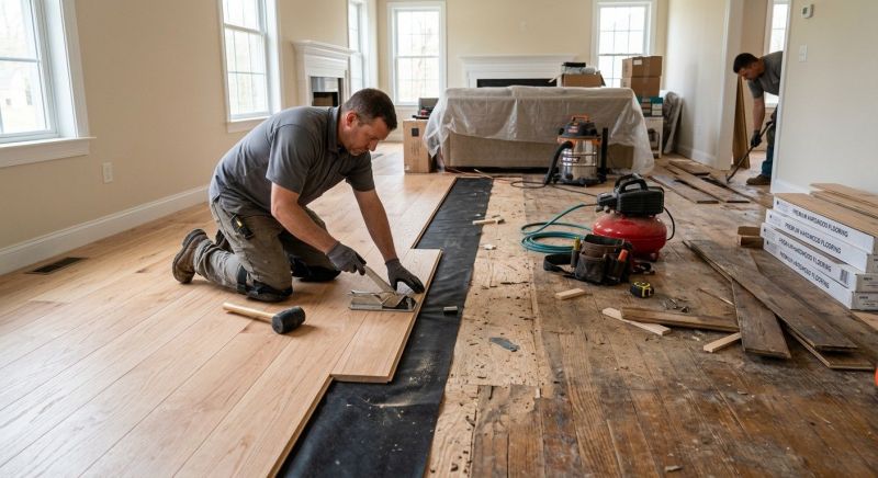 Hardwood Replacement in Canal Fulton, OH