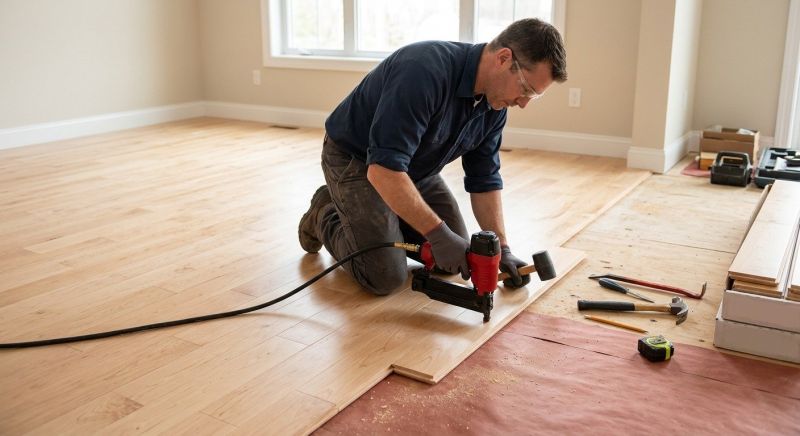 Maple Flooring Installation in Holmes County, OH