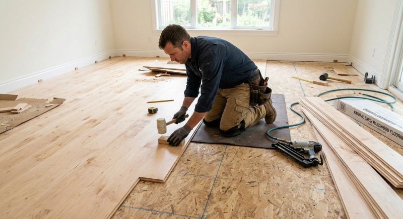 Maple Flooring Installation in Loudonville, OH