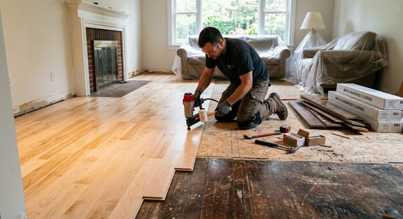 Maple Flooring Installation in Perrysville, OH