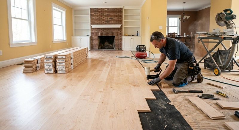 Maple Flooring Installation in Perrysville, OH