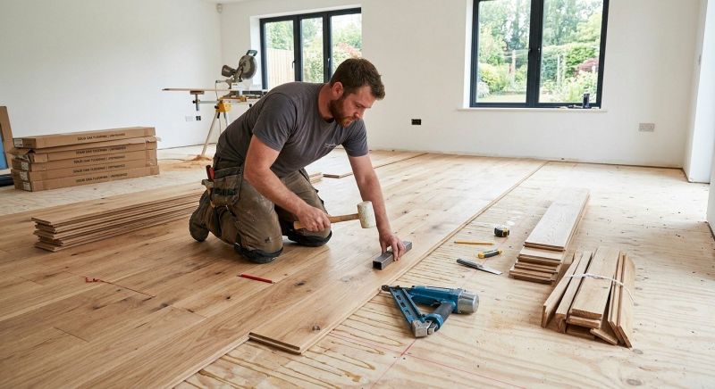Oak Floor Replacement in Wooster, OH