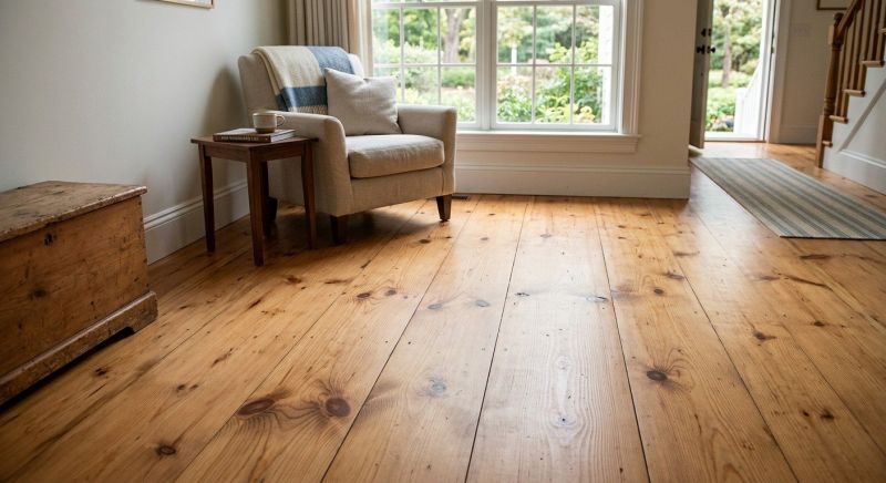 Pine Floor Installation in Wooster, OH