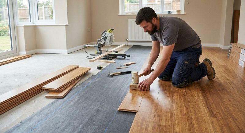Teak Flooring Installation in Wooster, OH