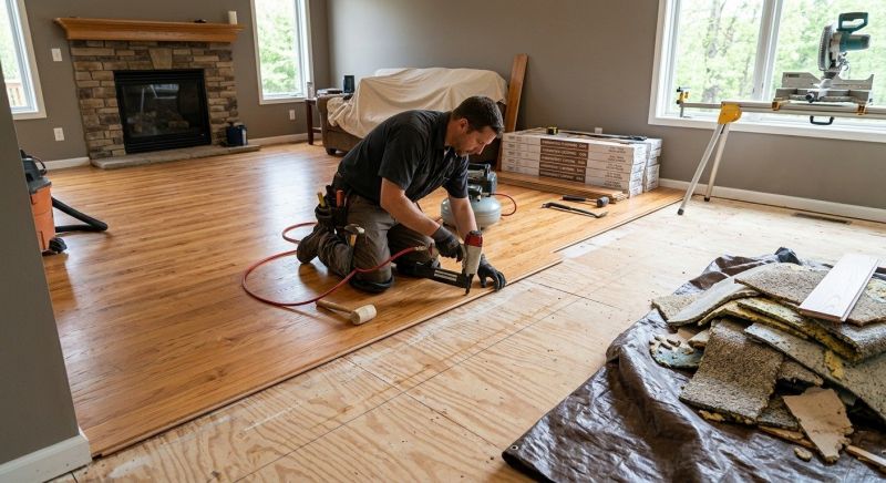 Wood Floor Replacement in Ashland, OH