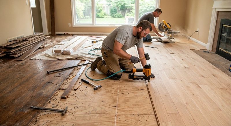 Wood Floor Replacement in Wooster, OH
