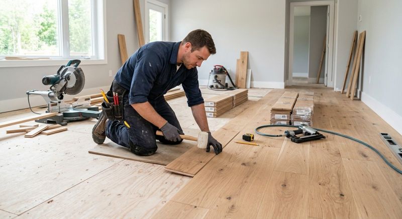Wood Floor Replacement in Perrysville, OH
