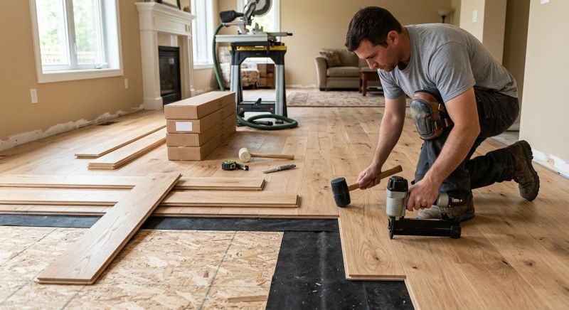 Wood Flooring Installation in Millersburg, OH