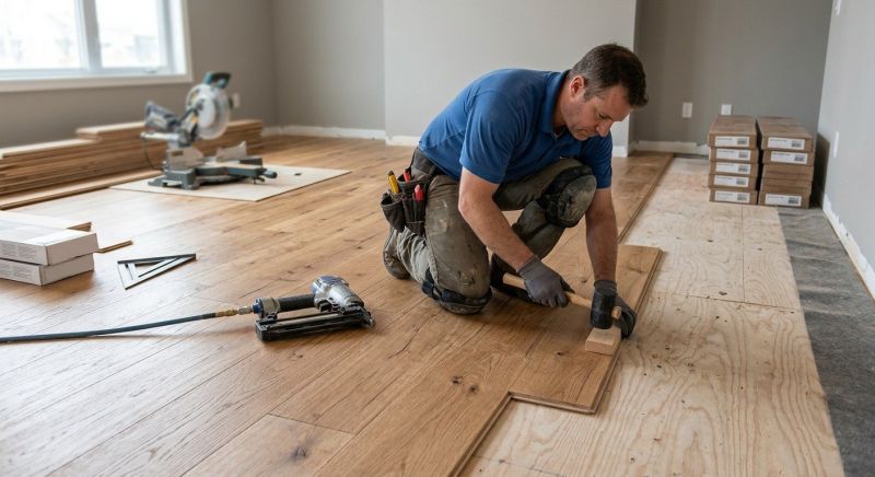 Wood Flooring Installation in Millersburg, OH